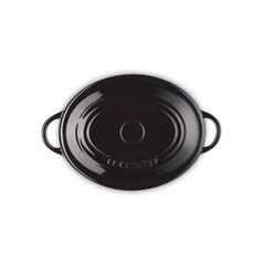 Le Creuset Stoneware Oval Petite Dutch Oven Black Onyx