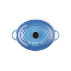 Le Creuset Stoneware Oval Petite Dutch Oven Marseille Blue