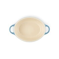 Le Creuset Stoneware Oval Petite Dutch Oven Deep Teal