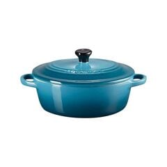 Le Creuset Stoneware Oval Petite Dutch Oven Deep Teal