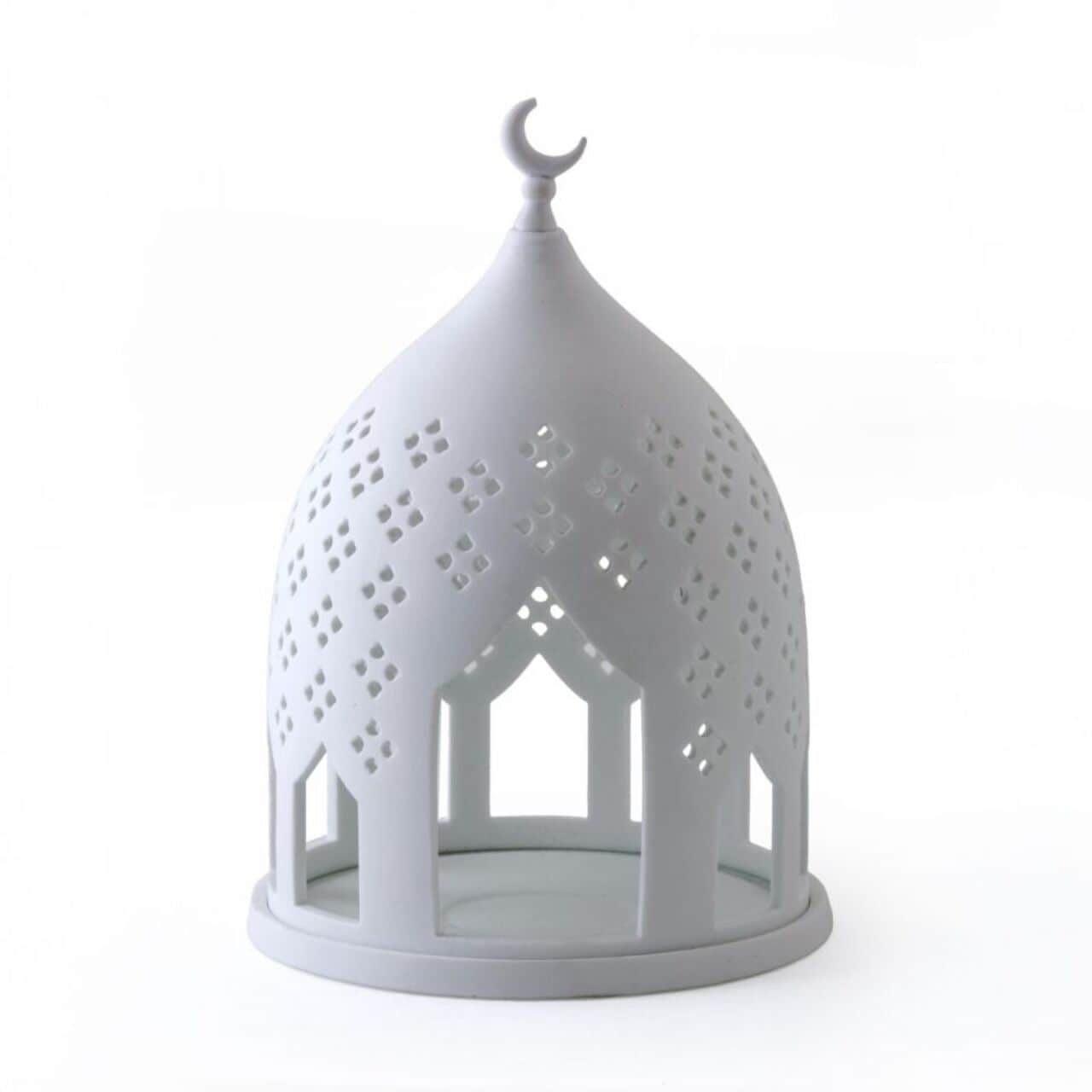 Dome Candle Holder Hikaya Collection in Porcelain