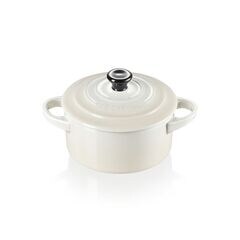 Le Creuset Stoneware Petite Round Dutch Oven 0.25 L Meringue