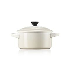 Le Creuset Stoneware Petite Round Dutch Oven 0.25 L Meringue