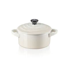 Le Creuset Stoneware Petite Round Dutch Oven 0.25 L Meringue