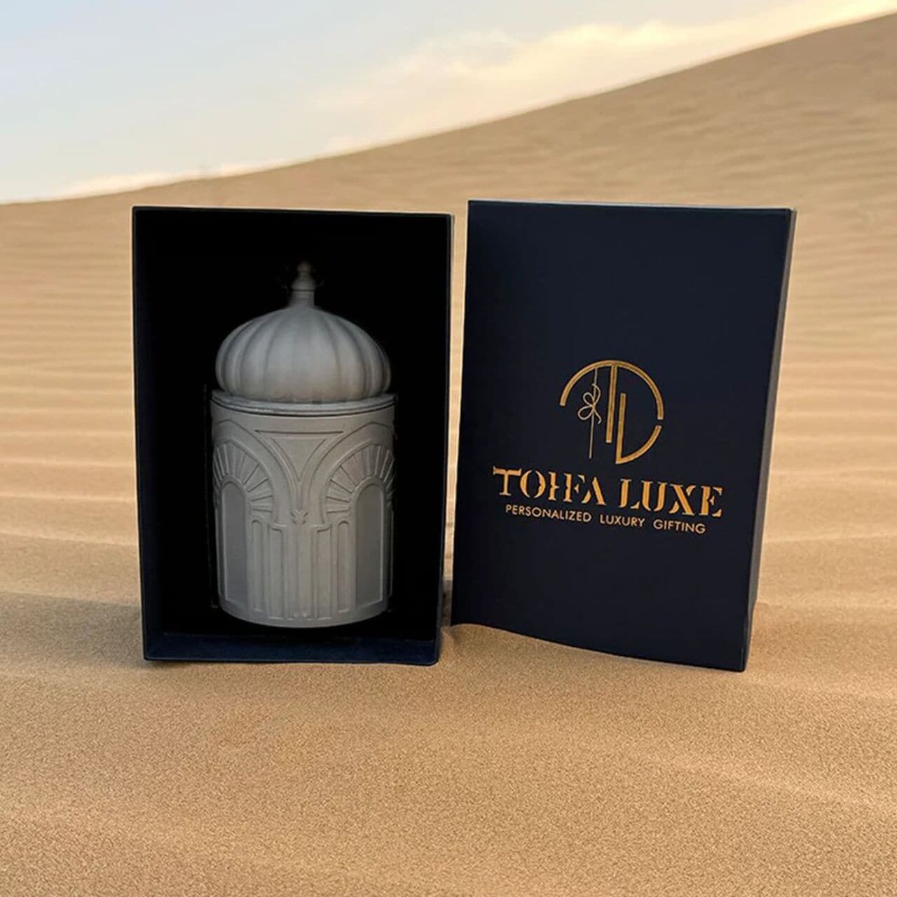 Tohfa Luxe Aura Candle - Lemongrass & Eucalyptus