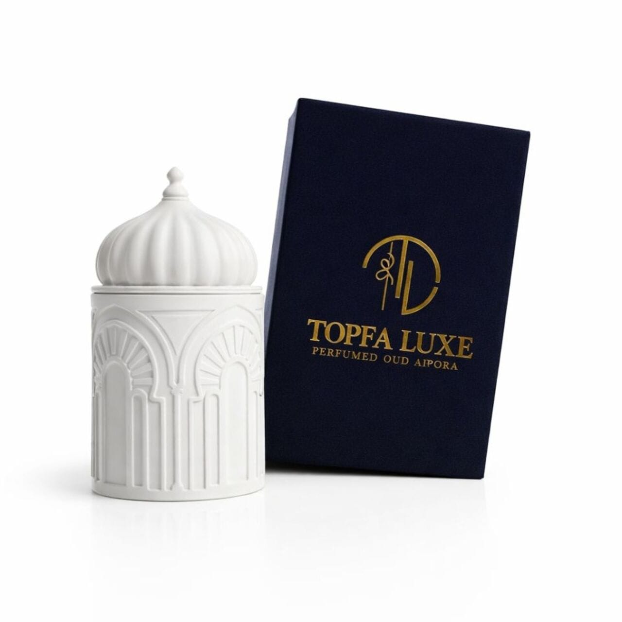 Tohfa Luxe Aura Candle - Lemongrass & Eucalyptus