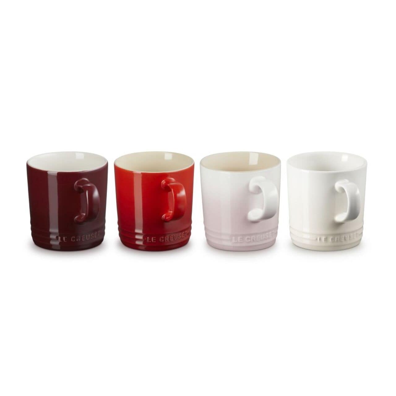 Le Creuset Stoneware Petits Fours Set of 4 Mugs