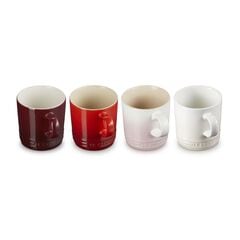 Le Creuset Stoneware Petits Fours Set of 4 Mugs