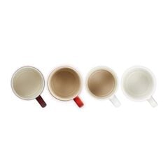 Le Creuset Stoneware Petits Fours Set of 4 Mugs