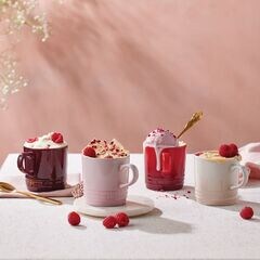 Le Creuset Stoneware Petits Fours Set of 4 Mugs