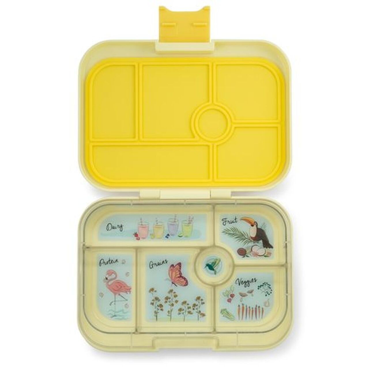 Yumbox Sunburst yellow 6 Compartments