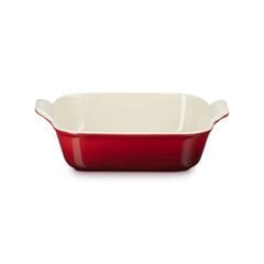 Le Creuset Stoneware Heritage Square Dish 23cm Cerise