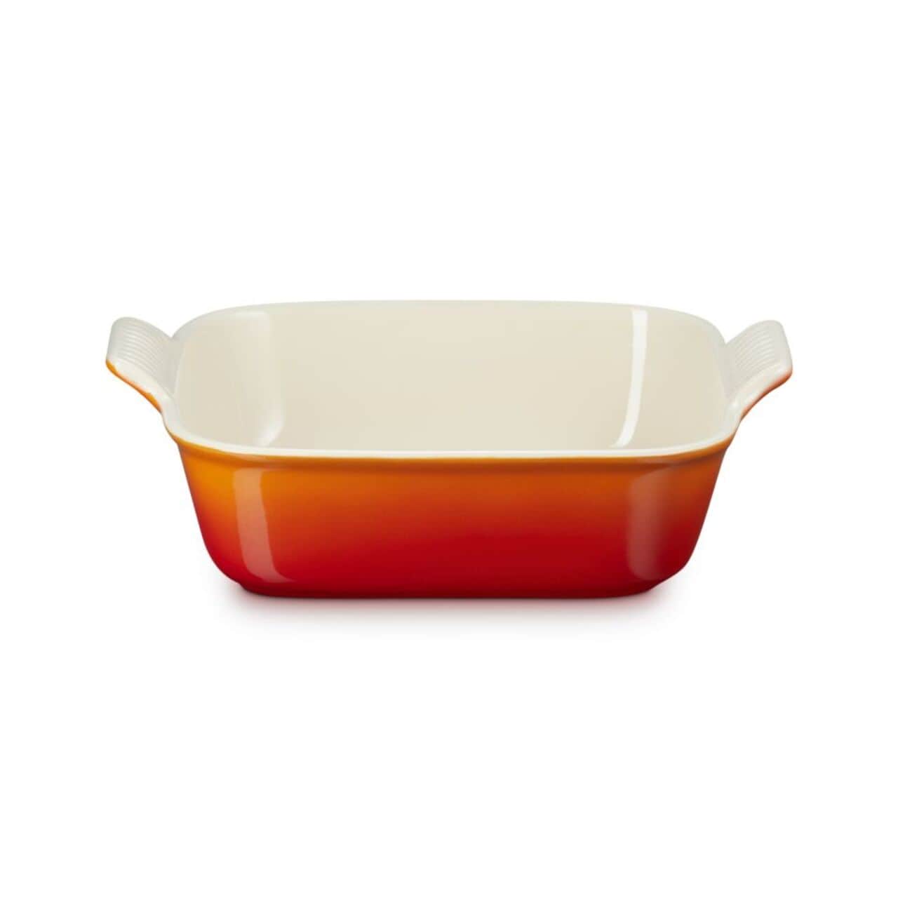 Le Creuset Stoneware Heritage Square Dish 23cm Volcanic