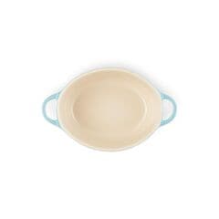 Le Creuset Stoneware Oval Petite Dutch Oven Teal