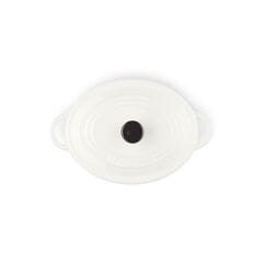 Le Creuset Stoneware Oval Petite Dutch Oven Crème