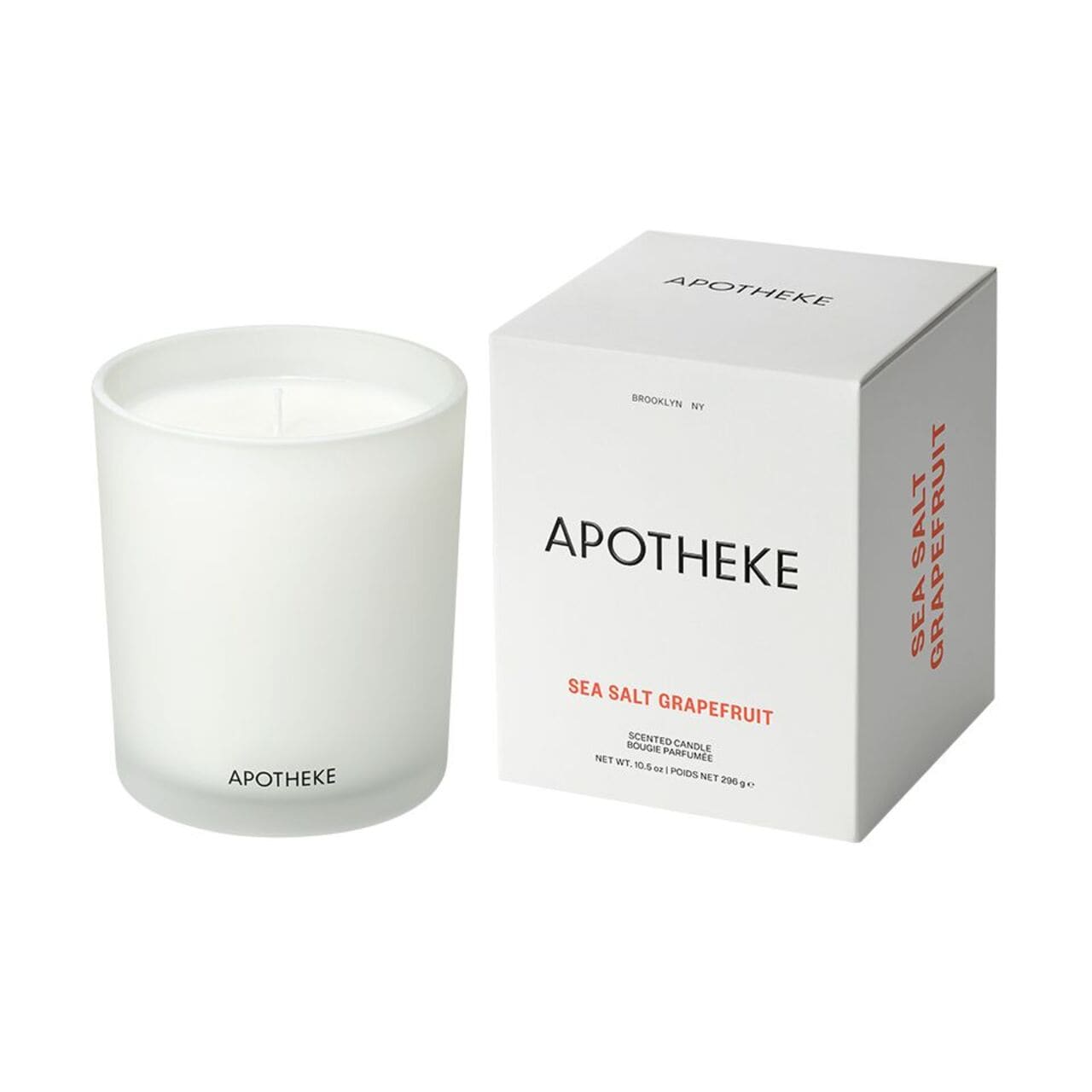 Apotheke Sea Salt Grapefruit Classic Scented Candle