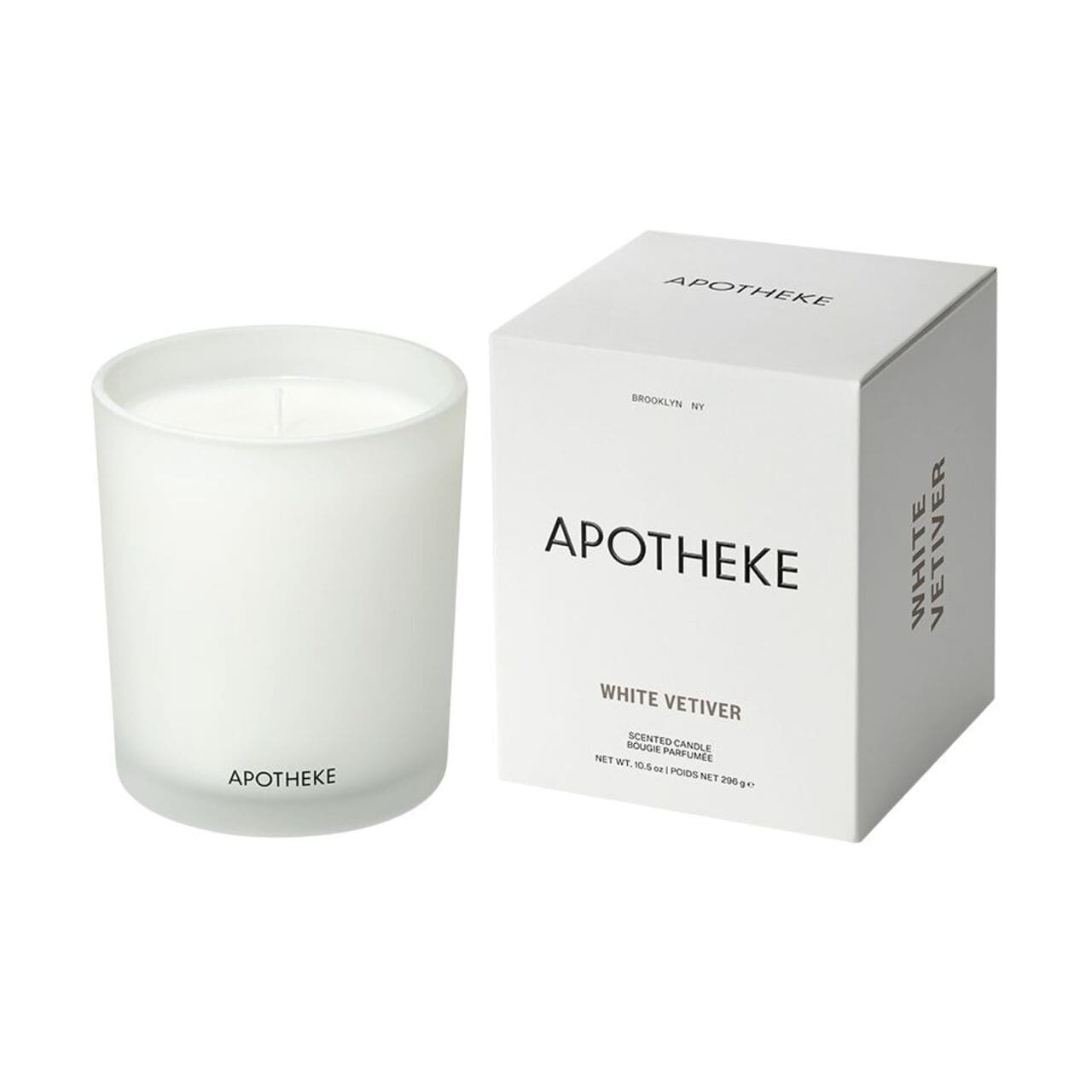 Apotheke White Vetiver Classic Scented Candle
