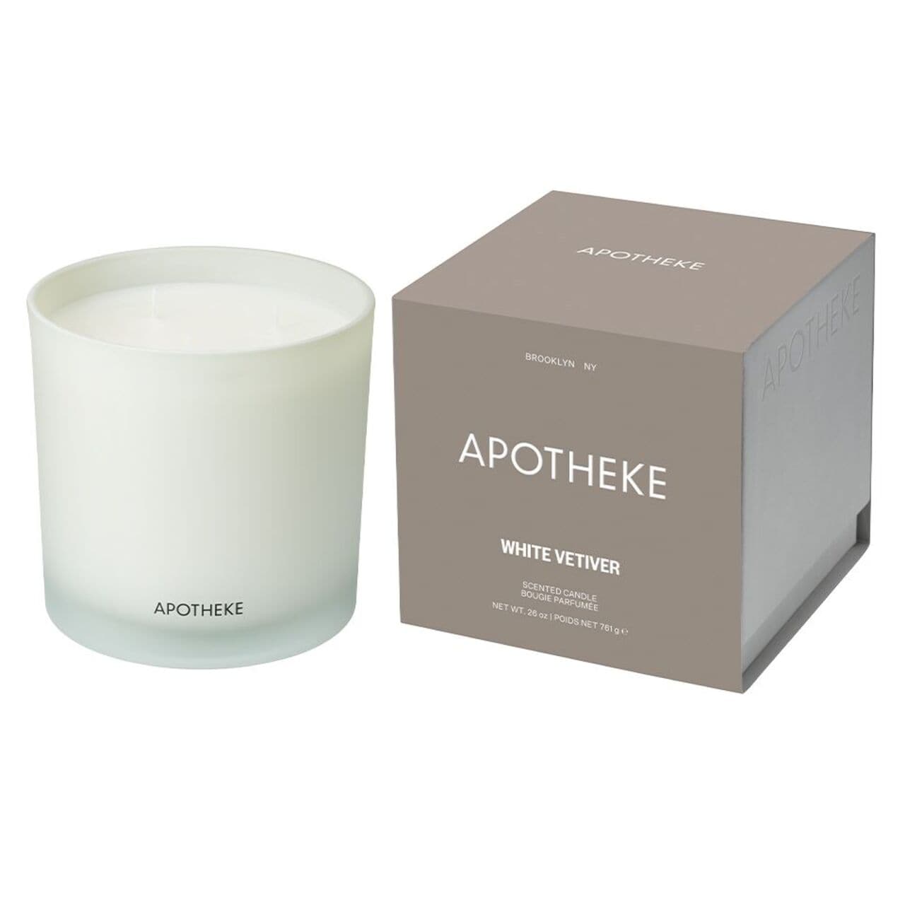 Apotheke White Vetiver 3-Wick Scented Candle
