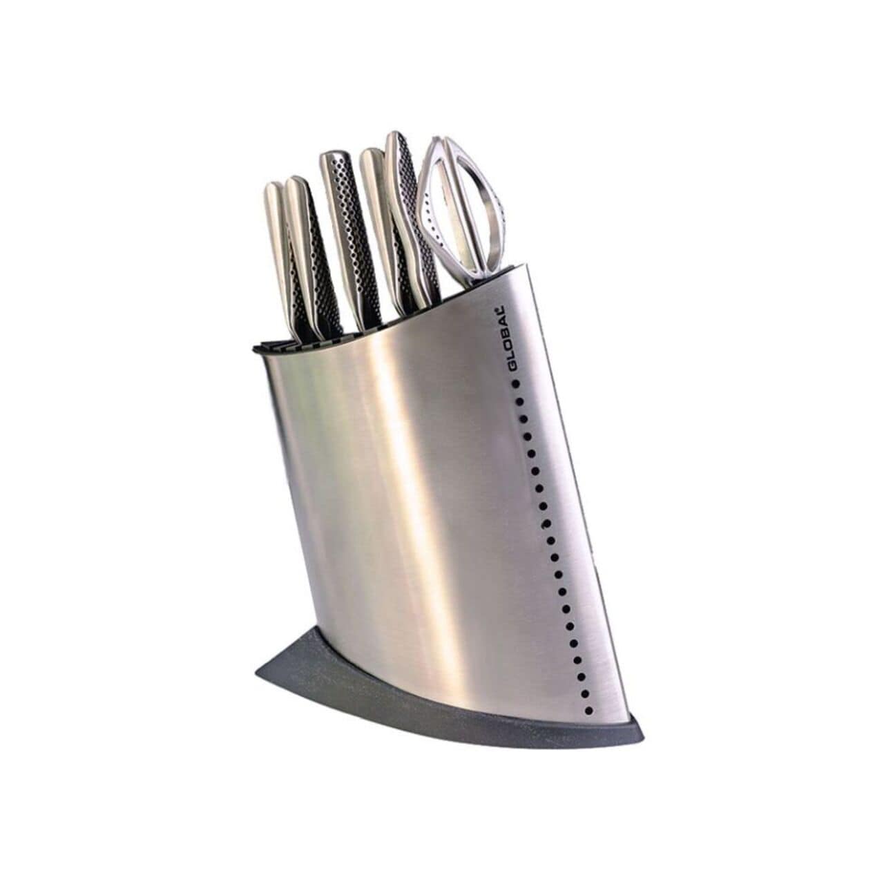 Global PRM Knife Block Ship Shaped Set 7pcs