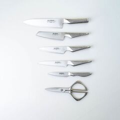 Global PRM Knife Block Ship Shaped Set 7pcs
