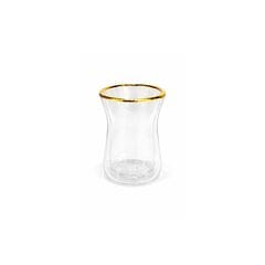 Melior Gold DW Istikana Glass 100ml 6pcs