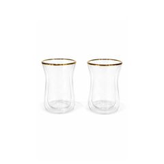 Melior Gold DW Istikana Glass 100ml 6pcs
