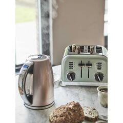 محمصة خبز سعة 4 شرائح من كويزينارت، لون أخضر