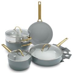 GreenPan Padova Sky Blue Pots and Pans set - 10 pieces