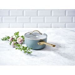 GreenPan Padova Sky Blue Pots and Pans set - 10 pieces