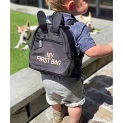 Childhome Black Kids My First Bag