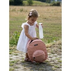 Childhome Pink Copper Kids School Backpack ABC