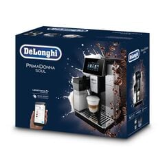 De'Longhi Primadonna Soul Fully Automatic Coffee Machine Metal Black