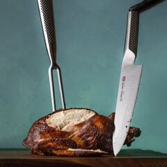Global GF24 Carving Fork, Straight