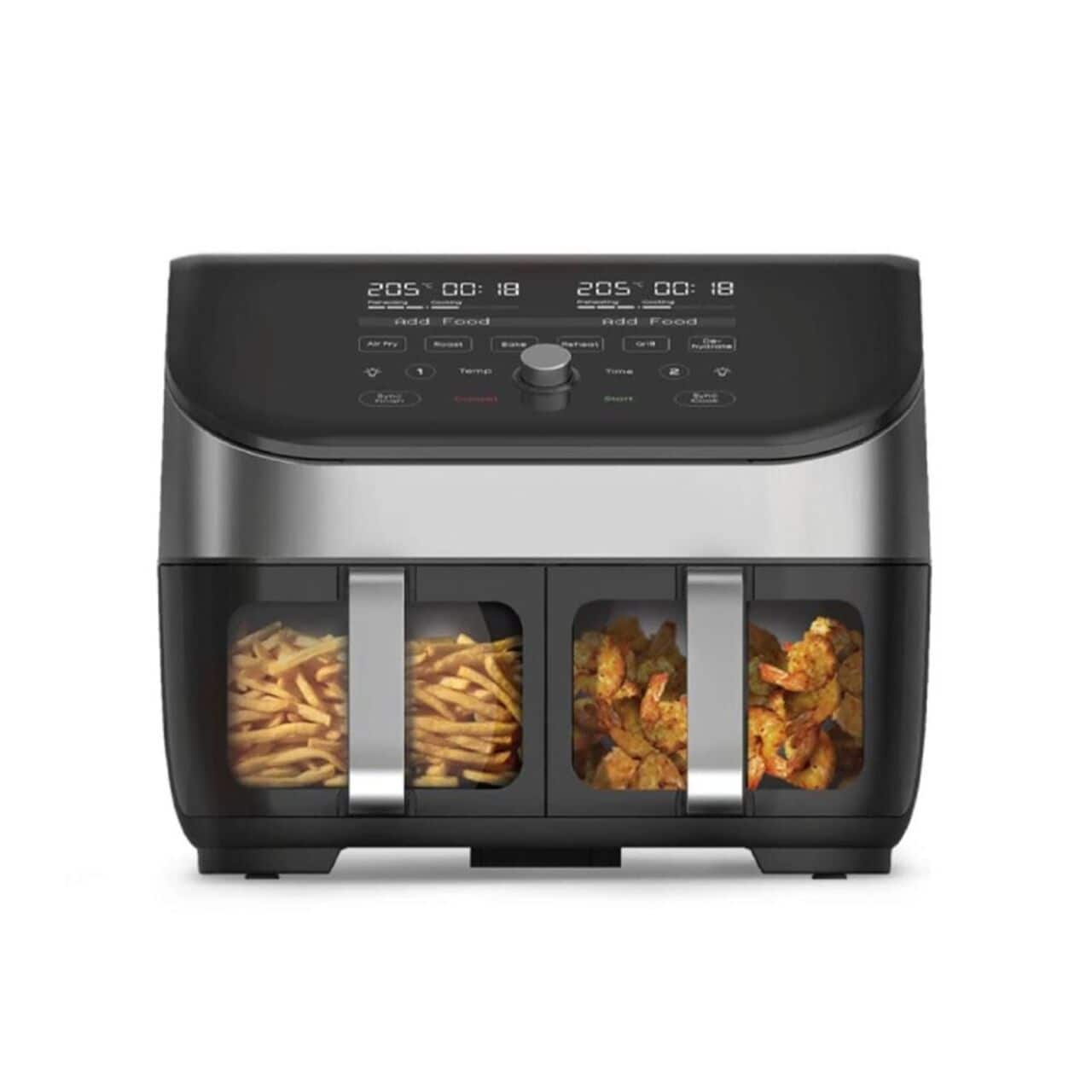 Instant Vortex Plus Dual ClearCook Air Fryer, 8L