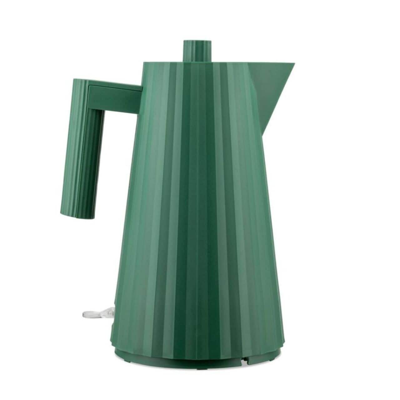 Alessi Plissé Electric Water kettle 1.7L, Green