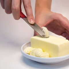 Microplane Butter Spreader Knife and Curler