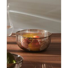 Alessi Fruit Bowl In Steel
