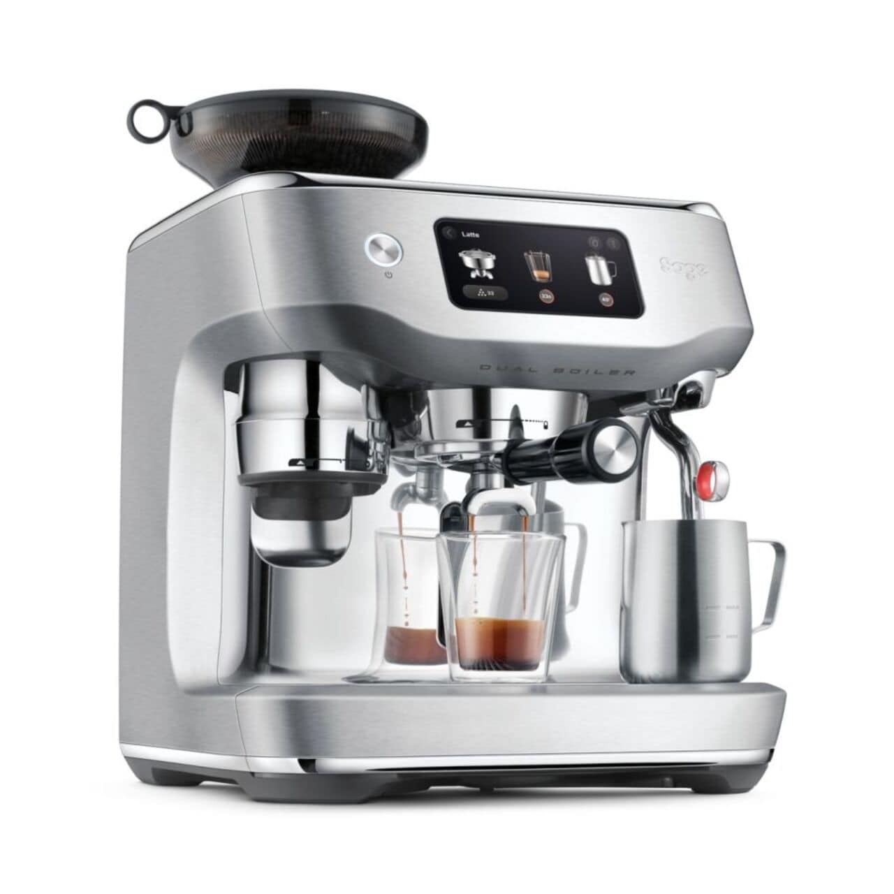 Sage The Oracle Dual Boiler Espresso Machine, Brushed Stainless Steel