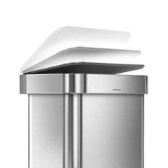 Simplehuman Rectangular Step Bin With Liner Pocket, 45 L