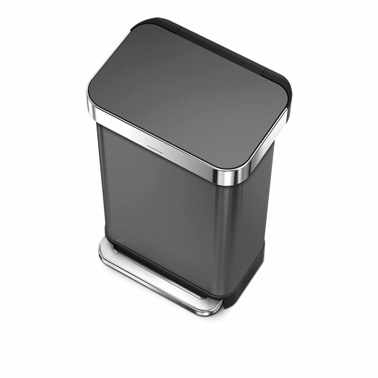 Simplehuman Packaging Box Simplehuman Rectangular Step Bin-Liner Pocket 45L | Crate and Barrel KSA