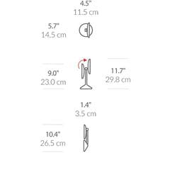 Simplehuman Sensor Mirror Mini, Rose Gold