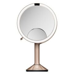 Simplehuman Sensor Mirror Trio, Rose Gold
