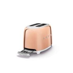 SMEG SMEG slice Toaster ROSE GOLD Crate and Barrel UAE