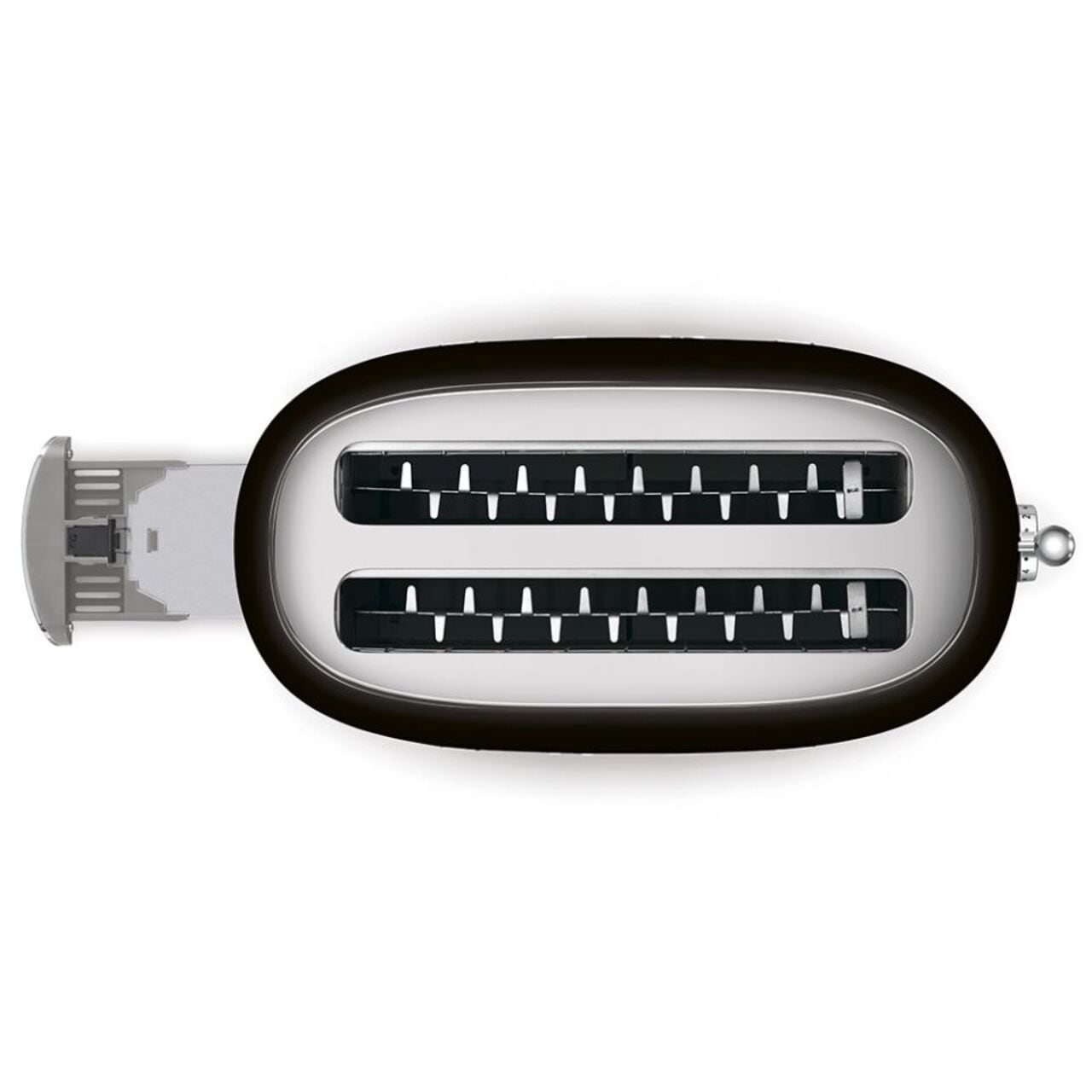 Seb Toaster SMEG 4-Slice toaster Black | Crate and Barrel UAE