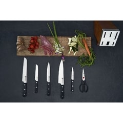 Zwilling J.A. Henckels Gourmet Sharpblock, 7 Piece Knife Block Set