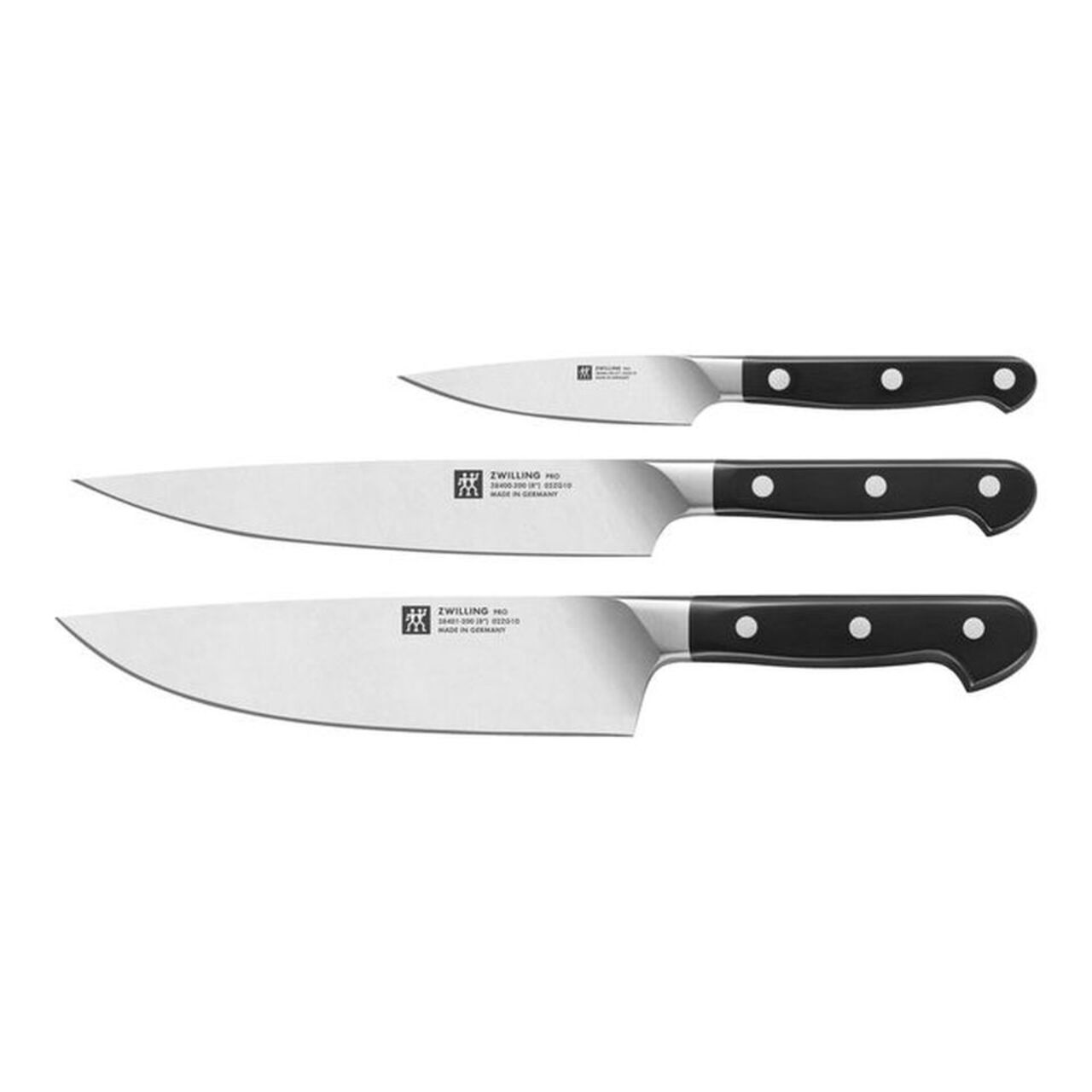 Zwilling Pro, 3 Piece Knife Set