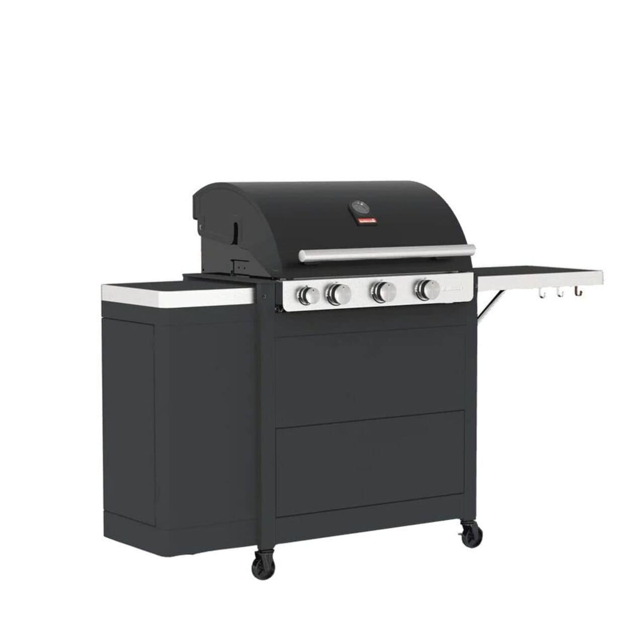 Barbecook Stella 3221 Gas BBQ Black With Drawers