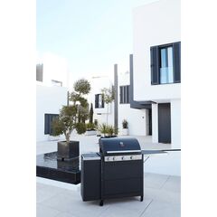 Barbecook Stella 3221 Gas BBQ Black With Drawers
