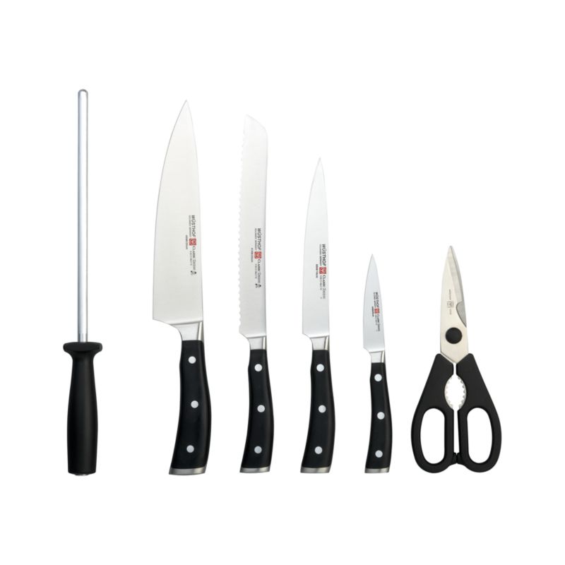 wüsthof-15097 Ikon7pcWalnutKnifeSetF10
