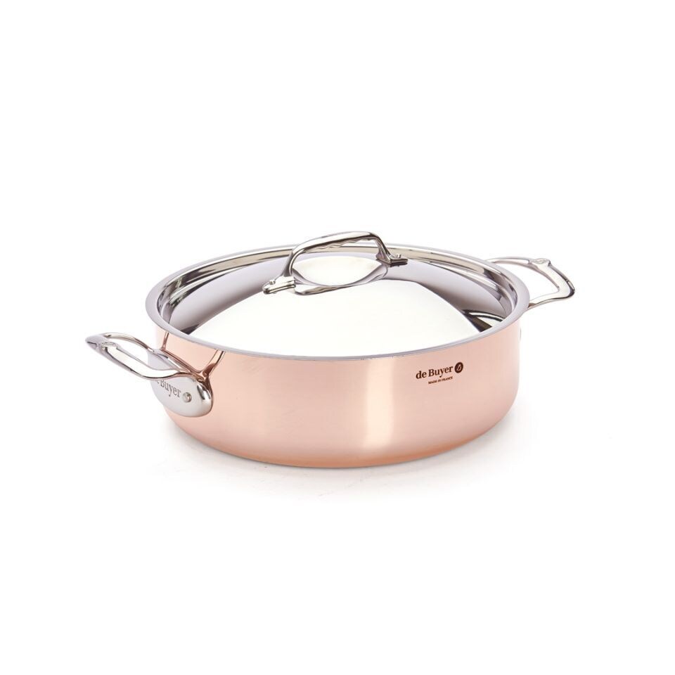 de Buyer Prima Matera Tradition 6332.28 copper saute pan 28 cm | Advantageously shopping at de Buyer Prima Matera Tradition 6332.28 copper saute pan 28 cm | Advantageously shopping at